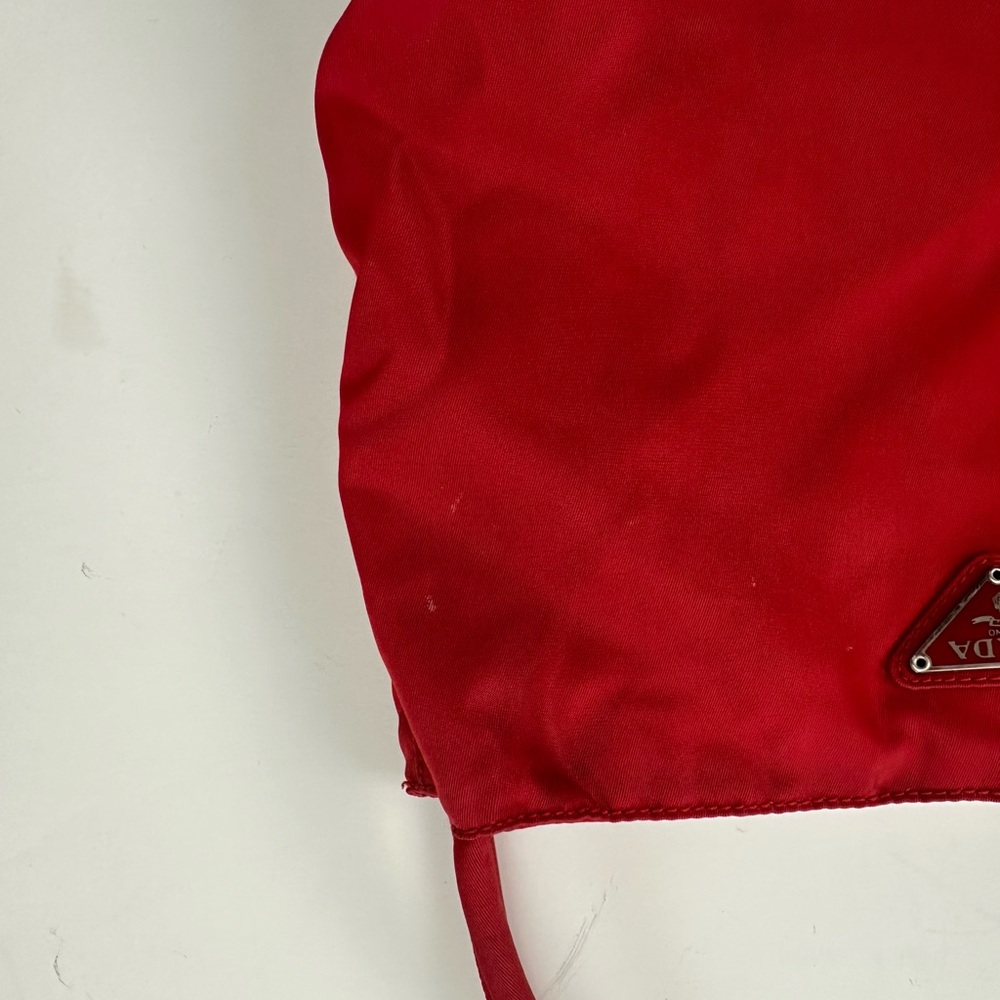 Authentic Prada Test Triangular Logo Shoulder Bag… - image 4
